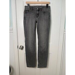 Calvin Klein Jeans Size 29" x 32 " Womens Gray Mid Rise Denim Jeans - READ